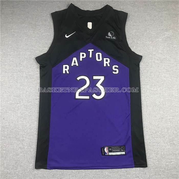 Maillot Tornto Raptors Fred Vanvleet Earned 2020-21 Noir Volet